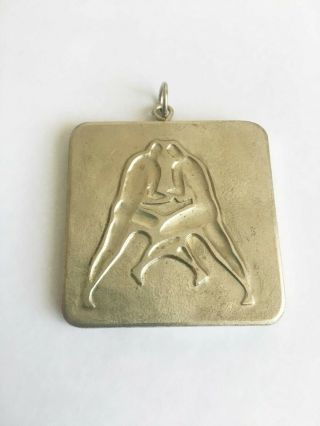 Wrestling All - Union Tournament " Prize Of Pokryshkin " - Cccp Silver Medal