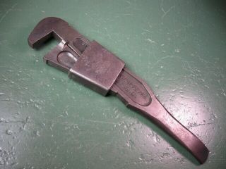 Old Vintage Mechanics Tools Rare Adjustable Wrench Standard Wrench & Tool C
