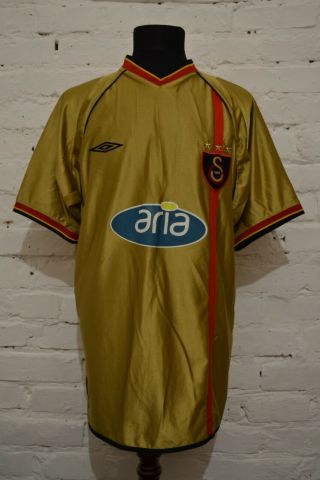 Vintage As Galatasaray 2002/2003 Away Football Soccer Shirt Jersey Umbro Mens Xl