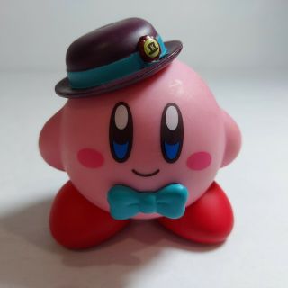 Kirby Hat Studio 2.  5 " Bowler Hat Kirby Figure Nintendo Hal Banpresto