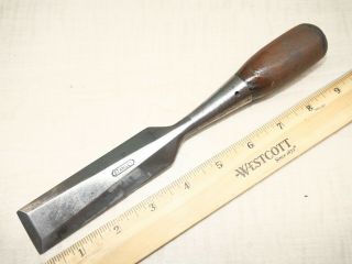 Old Tools Vintage 1 - 1/4 " Stanley Everlast Bevel Edge Socket Chisel Sweetheart