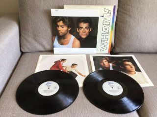 Wham The Final 1986 Double Lp With Poster Vinyl 80s Pop