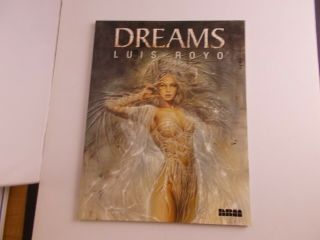Ebab Dreams By Luis Royo 1999,  Fantasy Art Book Soft Cover