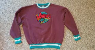 Vintage Legends Athletics Detroit Vipers Hockey Crew Neck Sweatshirt Size L/xl
