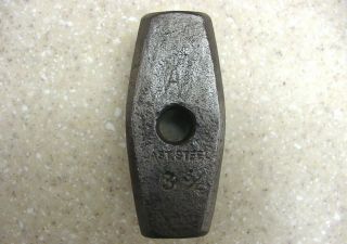 Antique Atha 3 - 3/4lb Sledge Hammer Head,  5 ",  100,  Yrs Old,