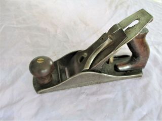 Vintage Stanley Bailey No 4 Smooth Plane - Early Patent Dates -
