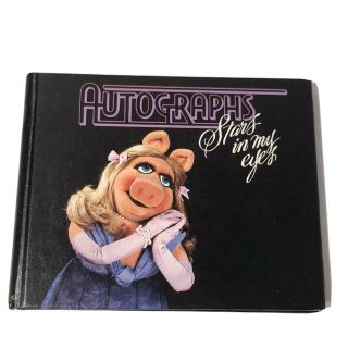 Hallmark Miss Piggy Autograph Book Muppets Stars In My Eyes Vintage 1981