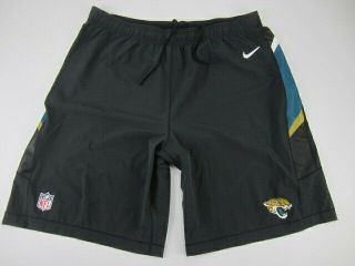 Mens Xl Jacksonville Jaguars Nike Dri Fit Onfield Player Team Issued Shorts 14 
