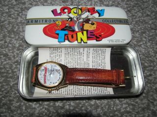 Armitron Looney Tunes Watch 1994 Vintage Bugs Bunny Merrie Melodies Music