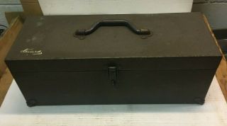 Vintage Kennedy Kits Tool Tackle Box Cs - 19 Cantilever Tray 19 " X 7 " X 7 "