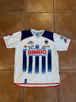 Vtg 2004 Men´s Atletica Rayados Monterrey Sz Xxl Soccer Jersey Futbol Mexico