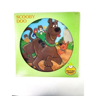 Scooby Doo 1982 Picture Disks Lp Peter Pan Records Pd - 203 - 3 Stories