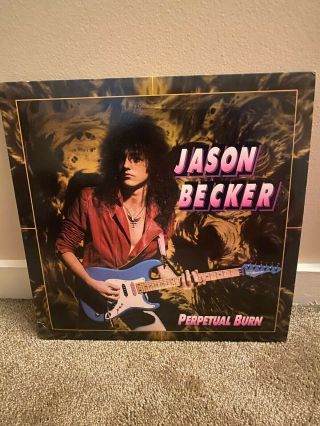 Jason Becker Perpetual Burn Vinyl Hot Pink Colored 30th Anniversary Re - Issue