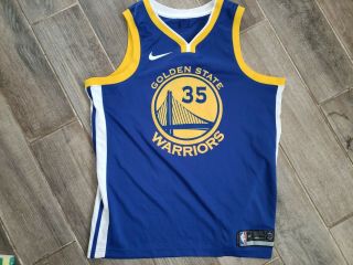 Kevin Durant Nike Swingman Golden State Warriors Jersey Size L 48