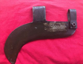 Vintage The Collins Company Brush Axe Or Hook Head Made In U.  S.  A.
