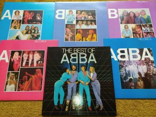 Abba The Best Of Abba 5 X Lp Box Set - Vinyl Record Pop