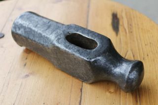 6lb Ball Pein Blacksmiths Hammer Head.  Arrow Marking.