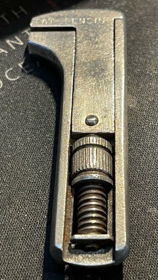 Vintage King Dick 3” Adjustable Spanner /wrench.  Pat Pending