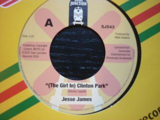 Jesse James The Girl In Clinton Park Soul Junction 543 Uk Northern Soul 45