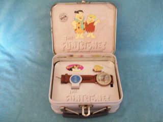 The Flintstones Fossil Limited Edition Watch & Tin Lunch Box
