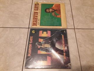 Marvin Gaye - How Sweet It Is & Live London - 2 Vinyl Lp Albums W/cover Ec