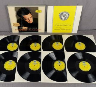 Beethoven: 9 Symphonien 8 Lp Box Set Deutsche Grammophon Skl 101/8 H.  Karajan