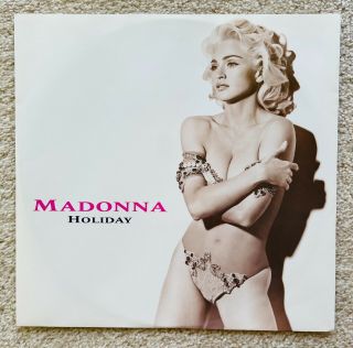 Madonna Holiday - 12  Vinyl Single - Everybody,  Where 