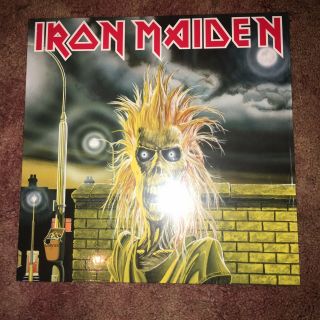 Iron Maiden 1980 Self Titled Lp 2014 Repress 180 Gram Vinyl Nwobhm No Skips Nm