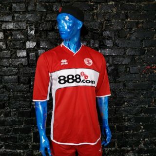 Middlesbrough Boro Jersey Home Football Shirt 2005 - 2006 Red Errea Mens Size Xxl