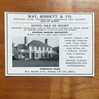 Niton - Isle Of Wight - - 1959 Press Cutting R399