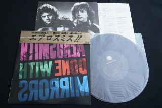 Aerosmith - Done With Mirrors - Japan Vinyl Lp Obi 28ap 3111 Ex - /ex