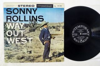 Sonny Rollins Way Out West Contemporary Sr - 3025 Japan Vinyl Lp
