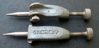 Vintage Stanley 4 Trammel Point Set