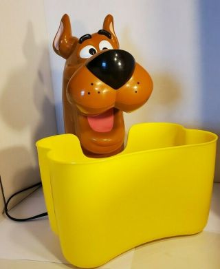 Scooby Doo Hot Air Popcorn Popper Vintage 2003 With Dog Bone Shaped Bowl