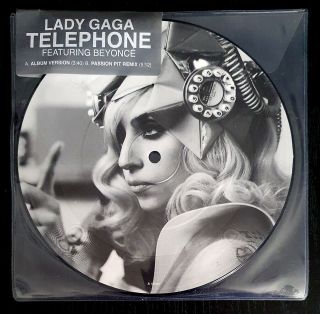 Lady Gaga Telephone (limited Edition 7 " Picture Disc) Beyonce BeyoncÉ
