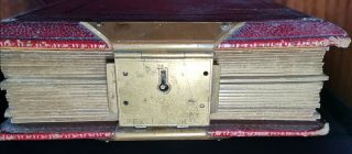 Old Photograph Album With Brass Lock