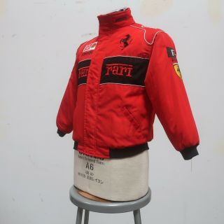 Vintage Ferrari Racing Jacket Youth Size XL Red 2