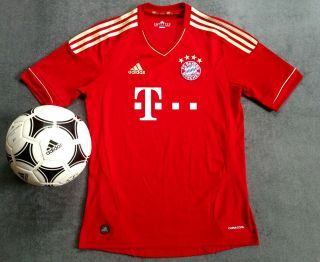 Bayern Munich (münchen) 2011 - 2013 Adidas Home Football Soccer Shirt Jersey S