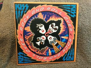 Kiss ‎Rock And Roll Over LP Sticker Merchandise Order Form ‎Vinyl NM & Cover NM 2