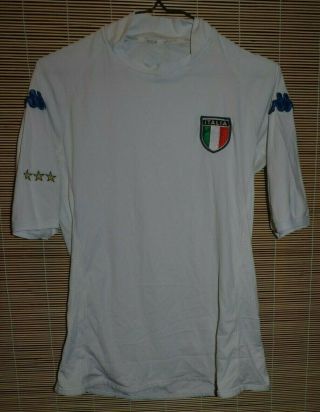 Italy National Team World Cup 2002 Shirt Jersey Maglia Kappa Size S/m