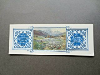 Bookmark Scottish Widows Fund June In The Tirol Art Nouveau 1900s