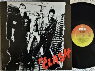 Rare & The Clash The Clash 1977 Cbs Uk Lp Stunning Vinyl Classic Punk