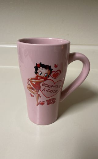 Betty Boop “ Boop - Oop A - Doop Large Coffee Mug Collectable Vintage 2009