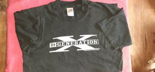 Wwe Wwf Dx Vintage 1990s T - Shirt D - Generation X Triple Hhh Size Large