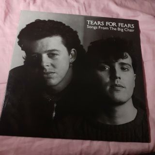 Tears For Fears Songs From The Big Chair Lp 1985 Mercury 824 300 - 1 M1 Polygram