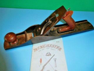 Vintage No.  6 Smooth Bottom Plane With Winchester Cutter - 18 Inch