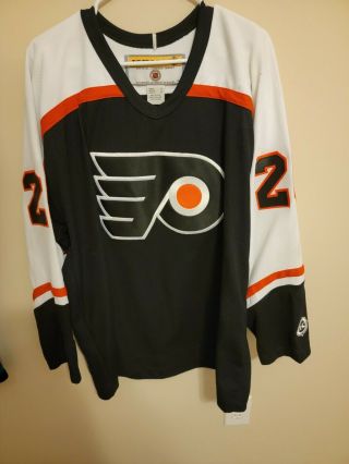 Signed Radovan Somik 20 NHL Philadelphia Flyers KOHO Black Retro Jersey Size XL 2