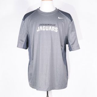 Nike Nfl On - Field Apparel Jacksonville Jaguars Team Issue Shirt Ss Gray Xxl