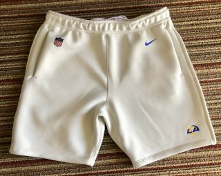 Nfl La Los Angeles Rams Nike Dri Fit Team Issue Onfield Training Shorts Xxl