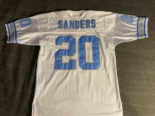 Barry Sanders Detroit Lions Players Of The Century Throwback Jersey Xl 52 Euc